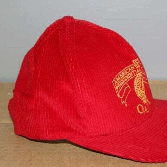 RDF AMERICAN BICENTENNIAL PRESIDENTIAL INAUGURAL GALA RED HAT CAP SNAPBACK - Picture 7 of 8